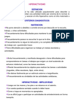 Trastorno de Deficit de Atencion e Hiperactividad