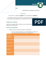 Características y Supervisión de Procesos