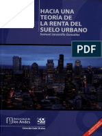 Hacia Una Teoría de la Renta del Suelo Urbano-Samuel Jaramillo