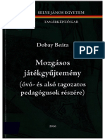 Mozgasos Jatekgyujtemeny Dobay Beata