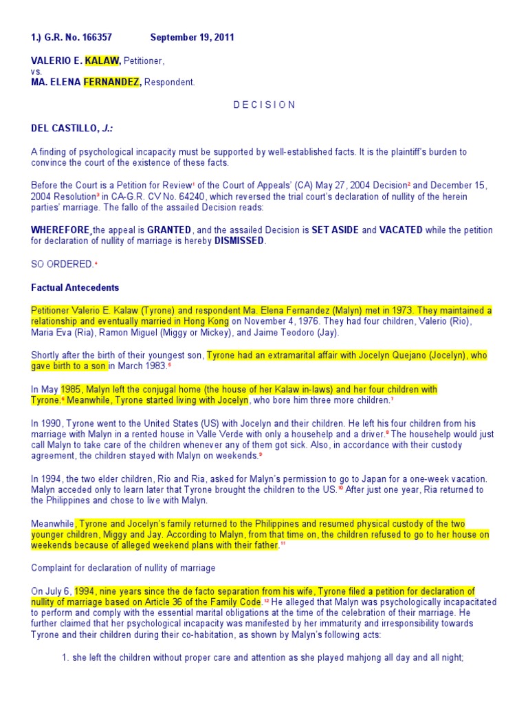 Case 6B | PDF | Lawsuit | Marriage