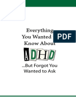 2008 Adhd Booklet