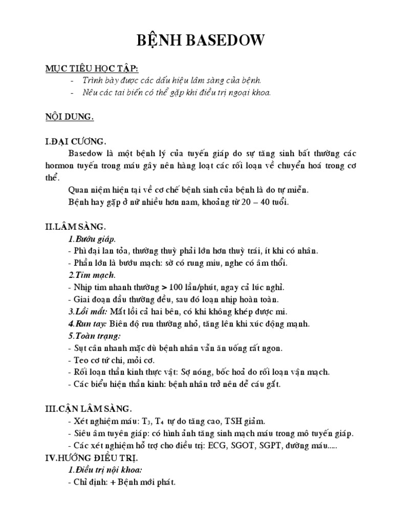 Basedow | PDF