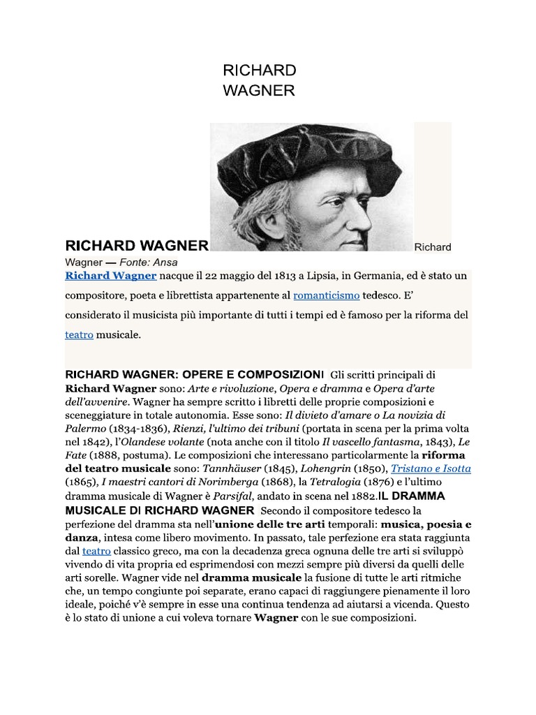 Richard Wagner | PDF