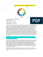 Primer Jornada de Trabajo Sobre Convivencia Escolar 2023