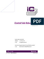 Icontrol Solo ReleaseNotes 323
