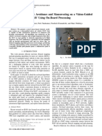 Autonomous Obstacle Avoidance and Maneuvering On A Vision-Guided