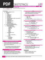 OB 1.01 Philippine Obstetrics and Anatomy of The Female Reproductive System