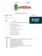 3RD Term S1 Biology