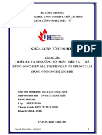 Thiết Kế Và Thi Công Bộ Nhận Biết Vật Thể Dùng Sóng Siêu Âm, Truyền Dẫn Về Trung Tâm Bằng Công Nghệ Zigbee