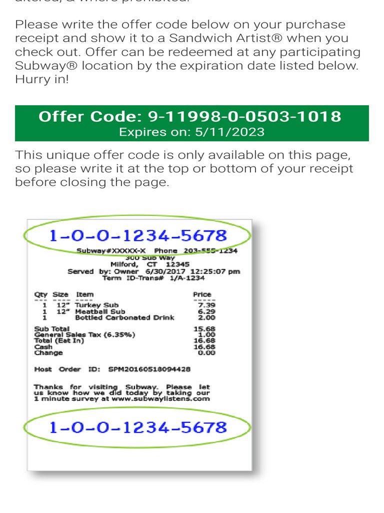 Subway® Listens 100 Complete PDF