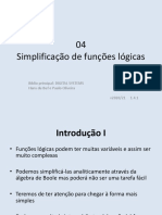 04-Simplificação de Funções Lógicas
