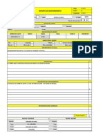 Reporte de Mantenimiento: Datos Del Cliente