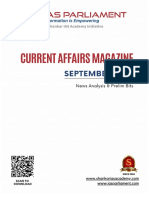 Current Affairs Magazine September 2022 WWW - Iasparliament.com1