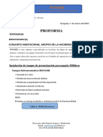 Proforma-Sistema de Prezurizacion Rincon Del Bosque