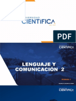 Lenguaje y Comunicacion 2 Sem-03 Sesión-03 2021-2