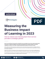 WS-GP Measuring The Business Impact of Learning in 2023 CLO