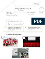 Examen de Personal Social Montesorri