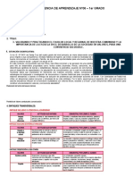 1° Grado - Experiencia de Aprendizaje N°06