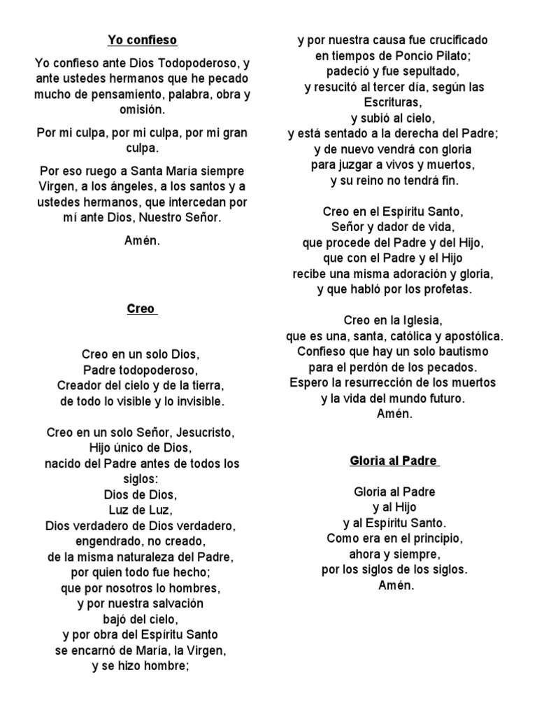 Yo Confieso | PDF | María, madre de Jesús | Teología