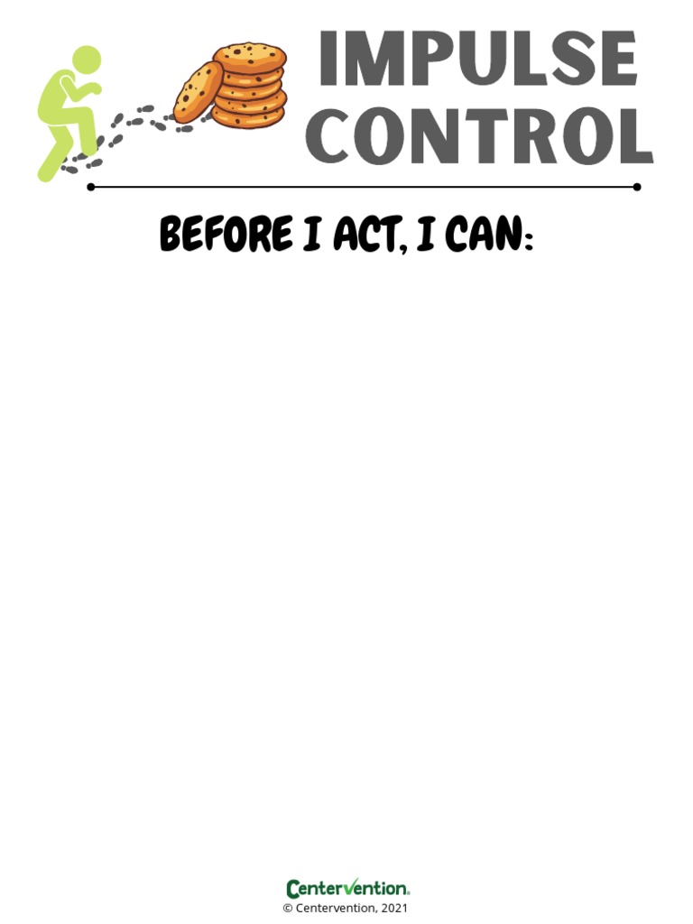 Impulse Control Poster PDF