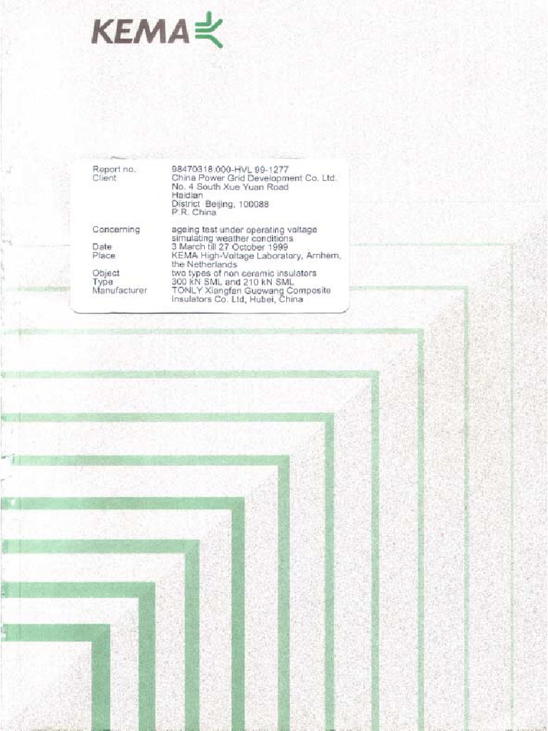 KEMA Report | PDF