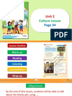 Unit 2 - Lesson 4.2 - Culture 2 - Page 34