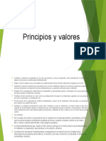 Principios y Valores Weebly