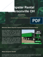 Sparks Enterprises - Dumpster Rental Jeffersonville OH