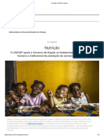 SUBNUTRIÇÃO - UNICEF Angola