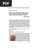 TTCT Creativity Evaluation Guide | PDF | Creativity | Drawing