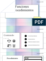 Funciones y Procedimientos en La Programación Java