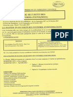 MASTER CUFOP Sécurity-Mssi