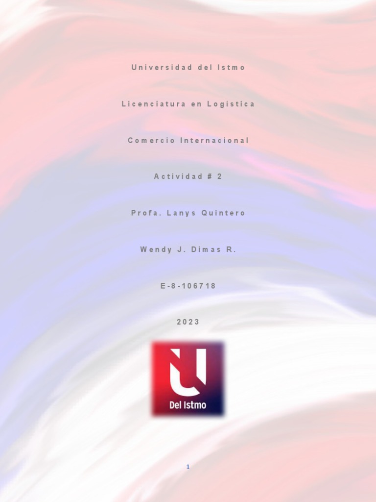 Actividad 3, Comercio Internacional | PDF | Mercado (economía) | Business