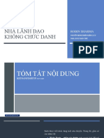 Tom Tat SACH - Nha Lanh Dao Khong Chuc Danh
