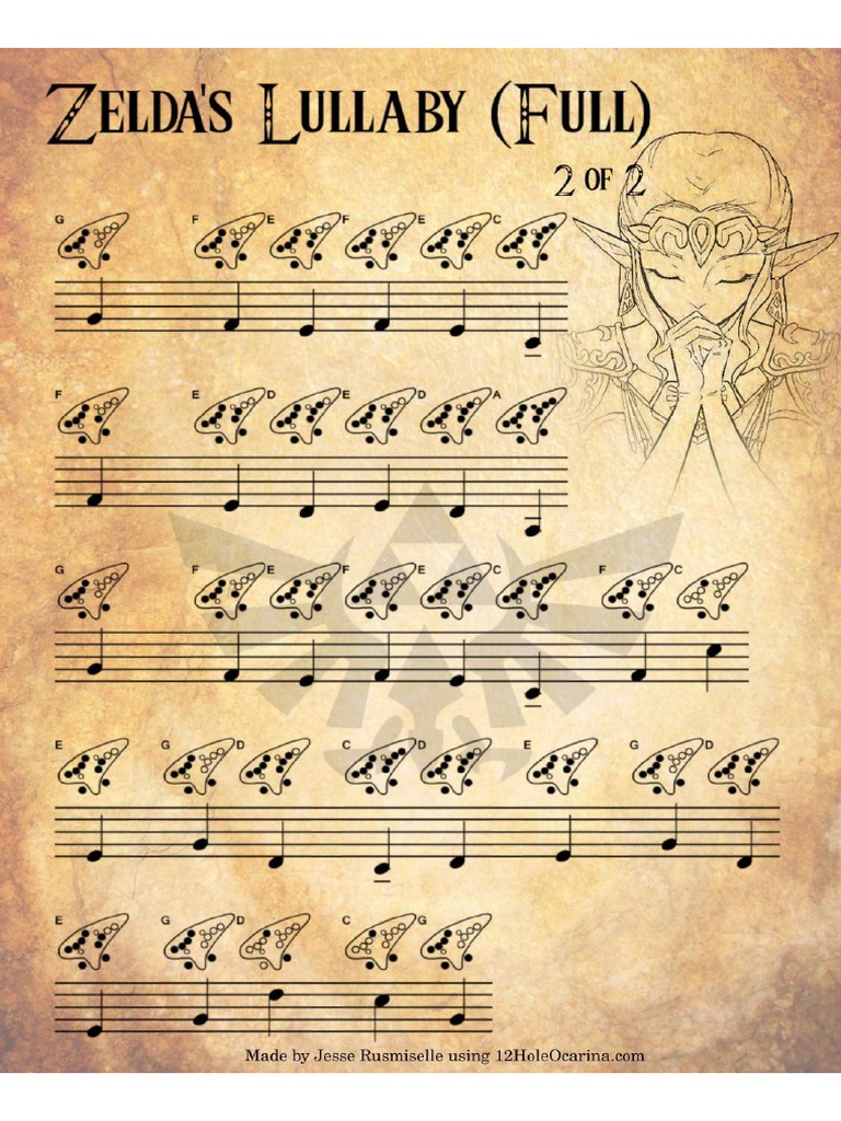 Zelda's Lullaby 2 | PDF