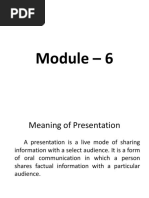 Module - 6