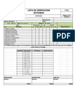 Verificación Estrobos