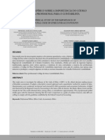 UM ESTUDO EMPÍRICO SOBRE A IMPORTÂNCIA DO CÓDIGO DE ÉTICA PROFISSIONAL PARA O CONTABILISTA