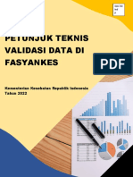 Petunjuk Teknis Validasi Data Di Fasyankes 2022