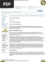 Download Creating Dynamic XML Sitemap Using Php by api-3697621 SN6600004 doc pdf