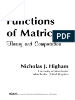 Nicholas J.higham Functionsof Matrices Theory 2