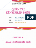 Chuong 9 - Quản lý kênh phân phối - R