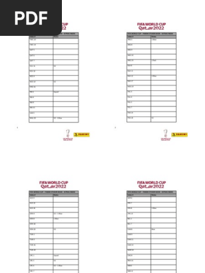 FIFA WC Sticker Book - Extras Index PDF
