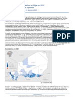 Rapport de Situation Sur Les Inondations Au Niger en 2022 - 18052023