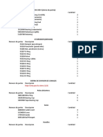 Requisicion de Materiales para El Inventario Del Almacen