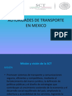 Autoridades de Transporte en Mexico