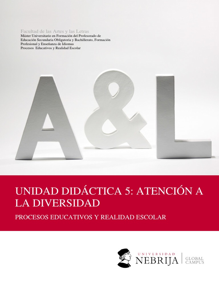 Atención a la Diversidad Educativa | PDF | Educación especial | Plan de ...