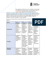 Rúbrica de Evaluación Entrevistas