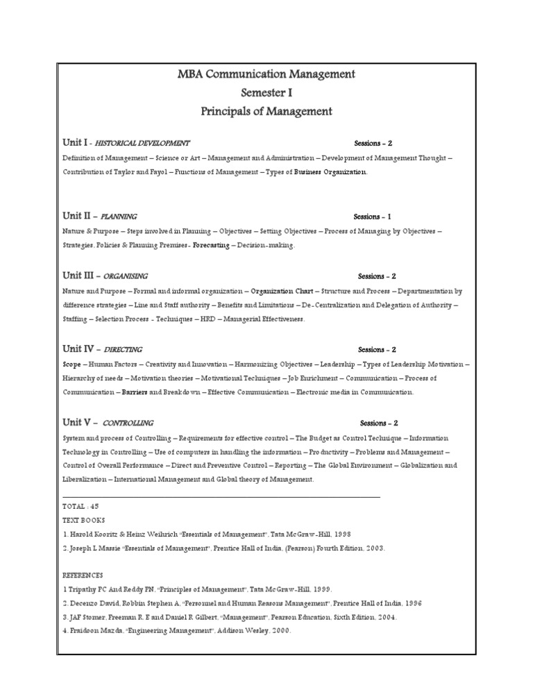 Principals Of Management Pdf